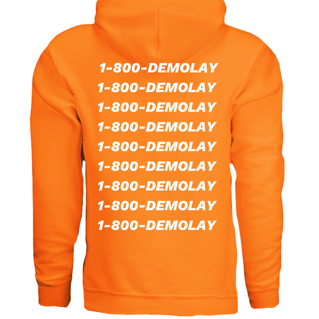 SAFETY ORANGE - G185 - BACK